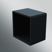 Blubase Endkappe für Montageschiene gallery