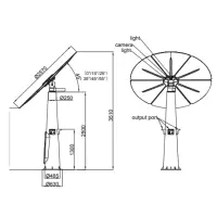 PrimeSolar Solarblume Hexagon IX1200 6