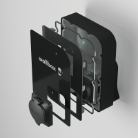 Wallbox Copper SB Typ2 22kW Socket schwarz 2