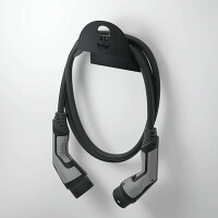 Wallbox Kabelhalter metallic (schwarz/we gallery