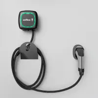 Wallbox Kabelhalter metallic (schwarz/weiß) 4