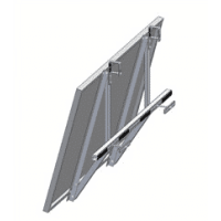 Balkonhalterung mit Aufständerung XL 1150mm 3